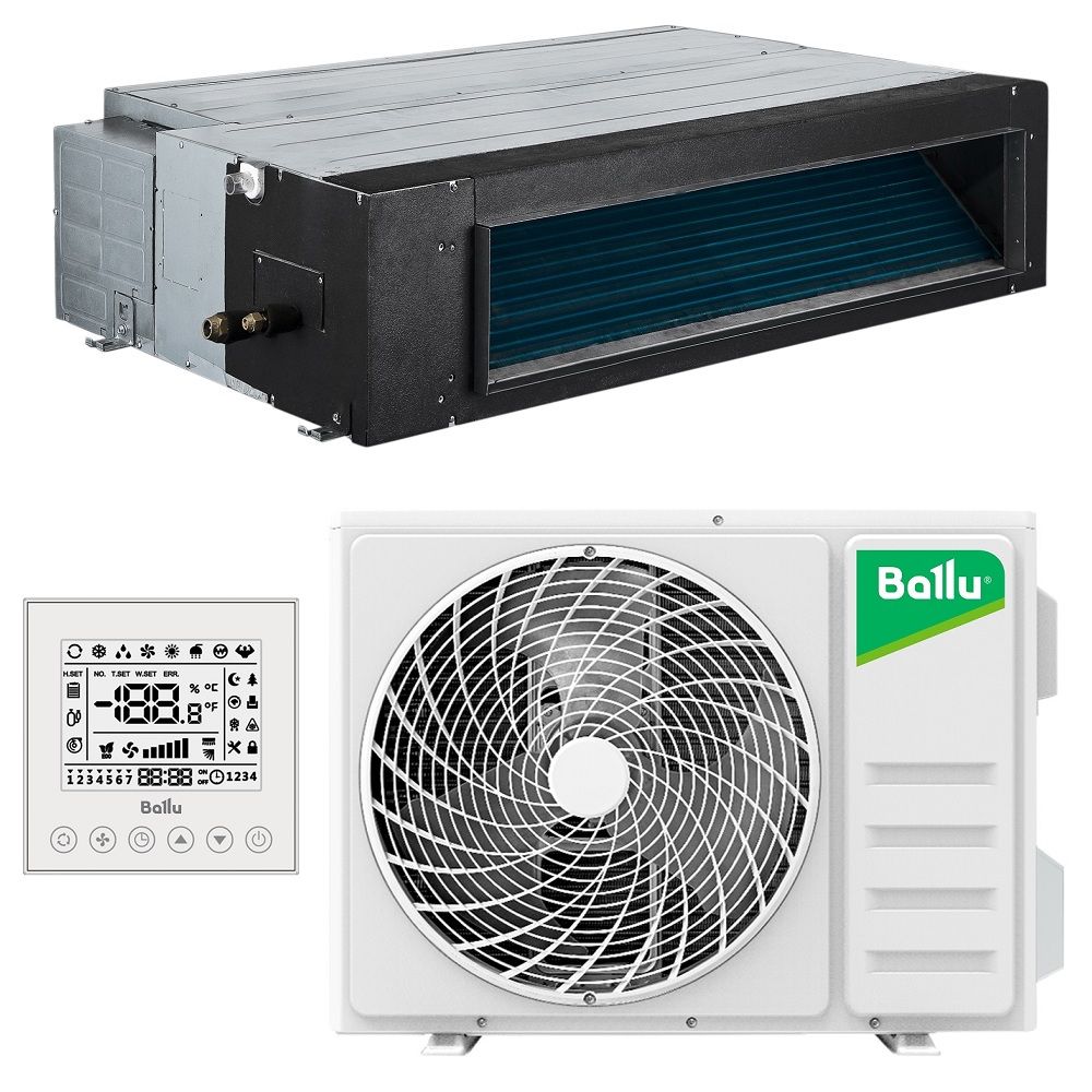 Канальный кондиционер Ballu BLCI_D-24HN1_24Y Universal 2 DC