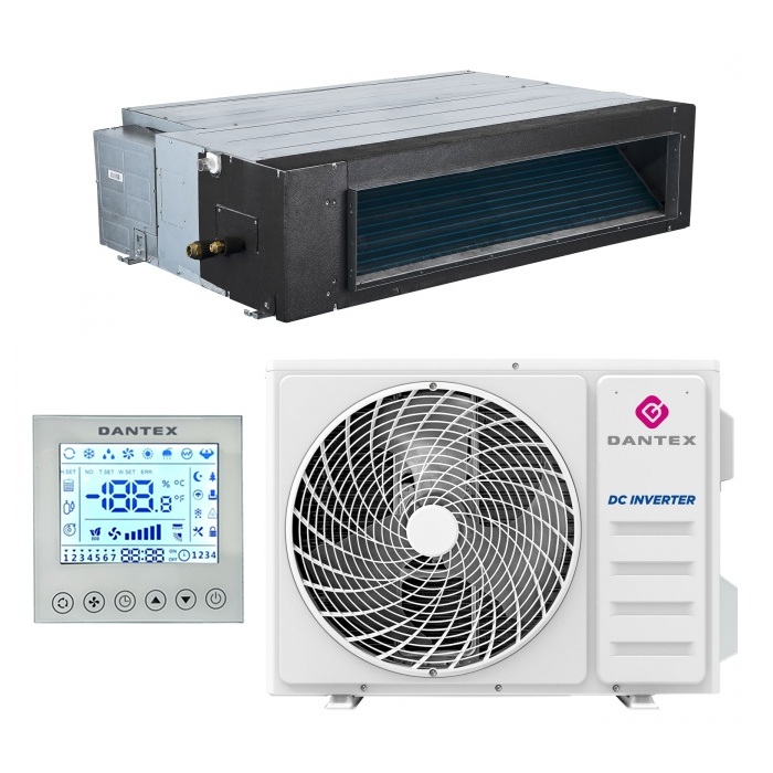 Канальный кондиционер Dantex RKD-24BHTNI/RKD-24HTNIE-W City Inverter