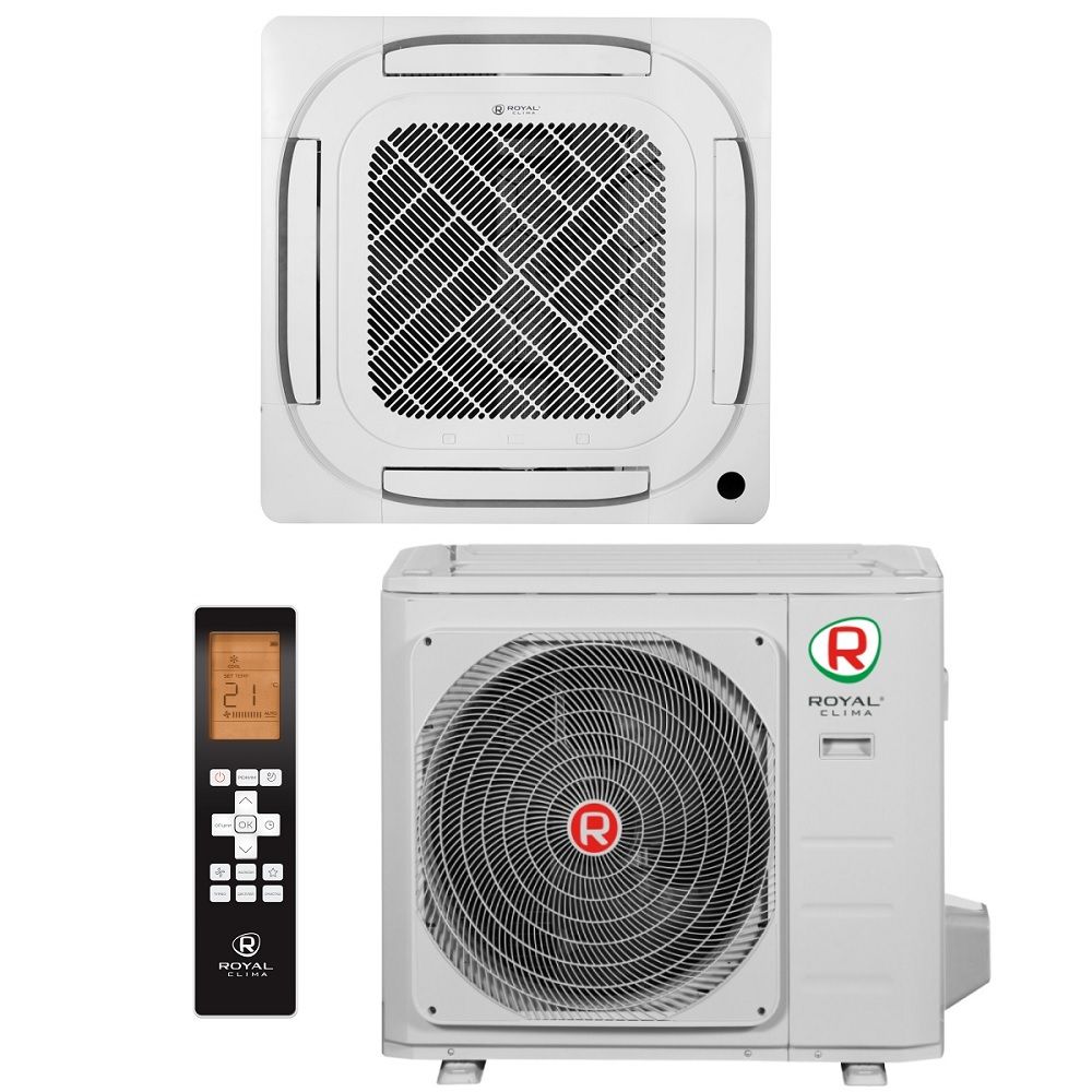 Кассетный кондиционер Royal Clima ES-C 18HREX/ES-E 18HEX/ES-C pan/3X Esperto