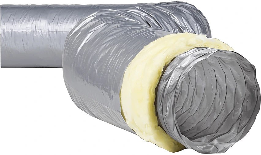 Воздуховод гибкий AFS Isoafs-Vinyl Grey 203 мм х 6 м